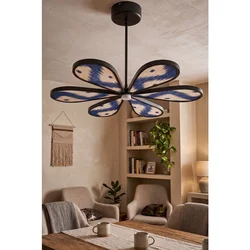 Opviq luster Lorven, LED 12 W, crni / plavi