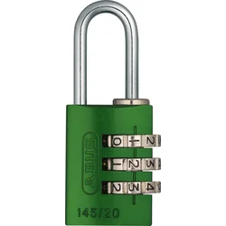 Abus 145/20 obešanka na številke zelena
