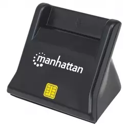 Manhattan USB čitalec kartic SMART/SIM, pokončen