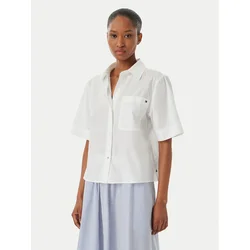 Tommy Hilfiger Srajca WW0WW48899 Bela Relaxed Fit