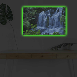 Opviq Slika na platnu sa LED osvetljenjem 45x70cm