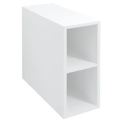 SAPHO WAVE Bela Lesketajoča Spodnja Omarica s Policami 20x45x47,8 cm