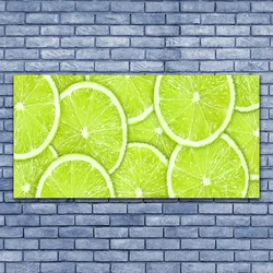 tulup.si Slika na platnu Lime hrane kuhinja 140x70 cm