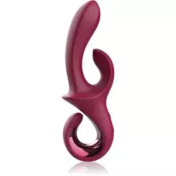 Dream Toys Glam Duo vibrator s stimulatorjem klitorisa 22.7 cm