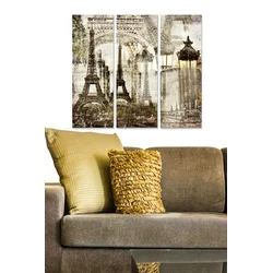 Set slika Wallity MDF206691106, 3 dijela