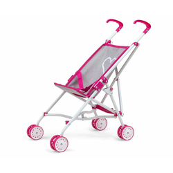 MILLY MALLY Voziček za punčke Julia Prestige Pink - 5901761124941