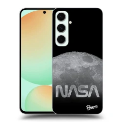 Silikonski prozorni ovitek za Samsung Galaxy S24 FE - Moon Cut