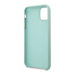 Maska za iPhone 11 Pro zelena Guess Faceplate Silicone