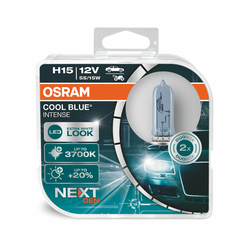 Žarnica Osram Cool Blue Intense H15 12V 55/15W 5000k