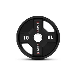 shumee Poliuretanska olimpijska plošča 10 kg TPC10 CPU HMS