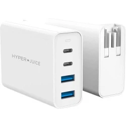 Hyper GaN 100W USB-C polnilec, z 2xUSB-C/2xUSB3.0, potovalni priključki