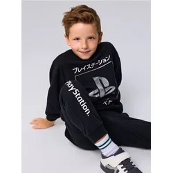 Sinsay - Komplet trenerke: duks i pantalone PlayStation - crno