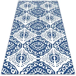 Decormat Zunanja preproga Modri modeli 150x225 cm