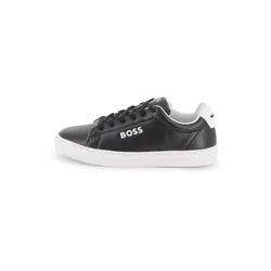 BOSS Superge BASKET črna/bela