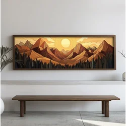 Wallity slika EMR035, 40 x 120 x 3 cm