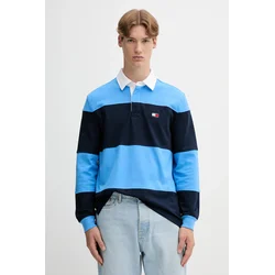 Bombažna majica z dolgimi rokavi Tommy Jeans