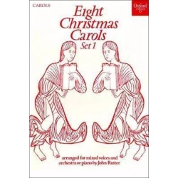 RUTTER: EIGHT CHRISTMAS CAROLS SET 1 SATB