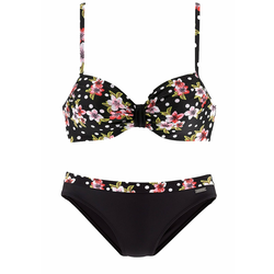 LASCANA Bikini, črna
