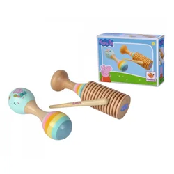 Peppa Pig Drveni marakas set