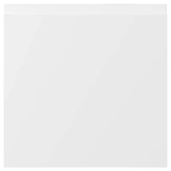 VOXTORP Front fioke, matirano bela, 40x40 cm