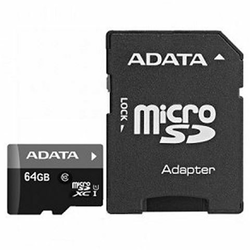 ADATA MEM SD MICRO 64GB HC Class 10 UHS + 1 ad AD