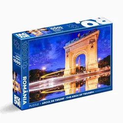 Roovi - Puzzle Slavolok zmage v Bukarešti - 1 000 kosov