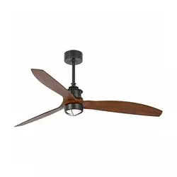FARO 33395-10 - LED plafonski ventilator JUST FAN LED/16W/230V O 128 cm + daljinski upravljač