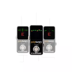 TC Electronic PolyTune 2 Noir Polyphonic Tuner