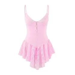 Trendyol Milla Ženski set babydoll spavaćice i gaćica Thmaw26Ll00003, Roze