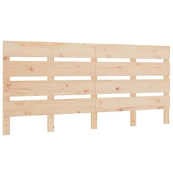Vidaxl Posteljno vzglavje 120x3x80 cm trdna borovina