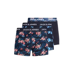 JACK & JONES Boksarice JACLAMINE svetlo modra / temno modra / rdeča / bela