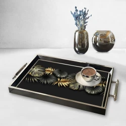 Aberto Design Poslužavnik TPG9763 50 x 29 x 3.5 cm, Šareni