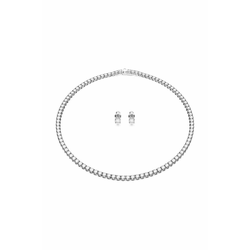 Ogrlica in uhani Swarovski 5647730 RE MATRIX