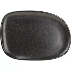 F2D plitev krožnik Ceres Black 33x23 cm