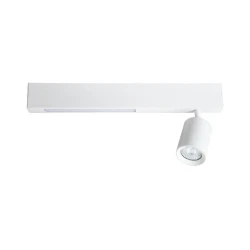 LED Reflektor MAGNET LED/5W/230V + 1xGU10/60W 3000/4000K bela