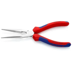 KNIPEX Špicasta klešta sa bočnim sečenjem hromirana 200 mm 26 15 200 crveno-plava