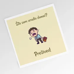 Čestitka Preživeti