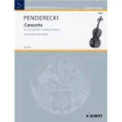 PENDERECKI : note CONCERTO PER viola