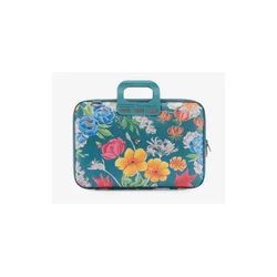 Torba BOMBATA Peonia 15,6/16 - Limited Edition Teal blue