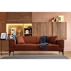 Atelier del Sofa Trosed na razvlačenje Horizon 95x77x230cm Bronzani
