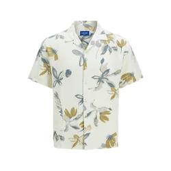 JACK & JONES Srajca marine/siva/oliva/bela