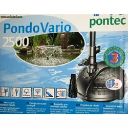 Pontec Pontec 57124 pumpa za vodoskok Pondovario 2500 crna