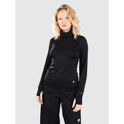 Burton Mdwt Long Neck Base Layer Top true black