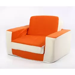 Fotelja za decu Klasik – Na Razvlačenje Narandžasta