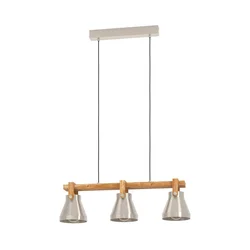 Eglo 43952 - Luster na sajli CAWTON 3xE27/40W/230V