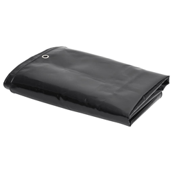 Cerada 650 g/m2 1,5 x 6 m crna