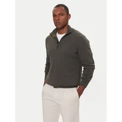 Barbour Pulover Half Zip MKN1074OL91 Zelena Regular Fit