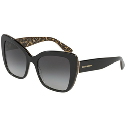 DOLCE & GABBANA Ženske naočare za sunce 0DG4348 32158G 54, Crne