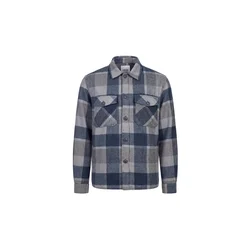 DAN FOX APPAREL Prehodna jakna Johann modra/siva