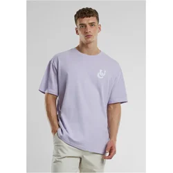 Mens T-shirt UC Weavy Logo Heavy Oversized lilac